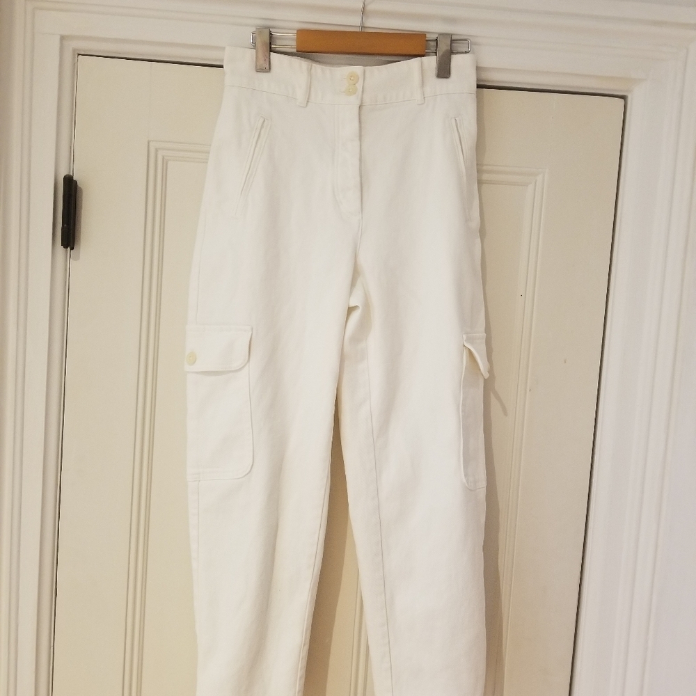 Wilfred Free Super High Waist Jeans / Joggers.  Thick fabric. Size 8